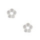 Czech glass beads flower 5mm - Crystal 00030
